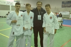 Leandro Marques, Ricardo Lemos, Gabriel Alexandre Almeida e Ricardo Espinhal